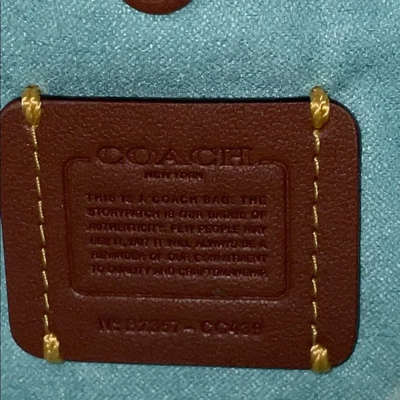 Coach Luna Bag in Faded Blue - Picture 11 of 13